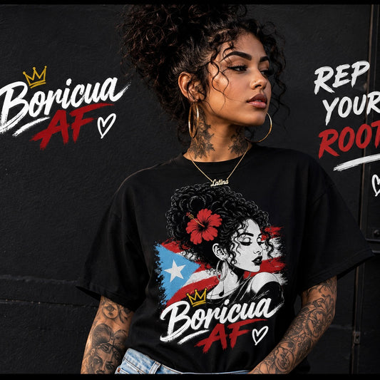 Boricua AF- Tshirt