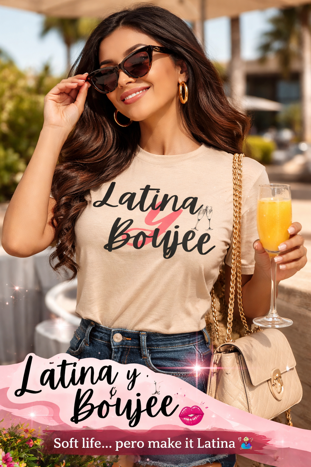 Latina y Bougie T-Shirt
