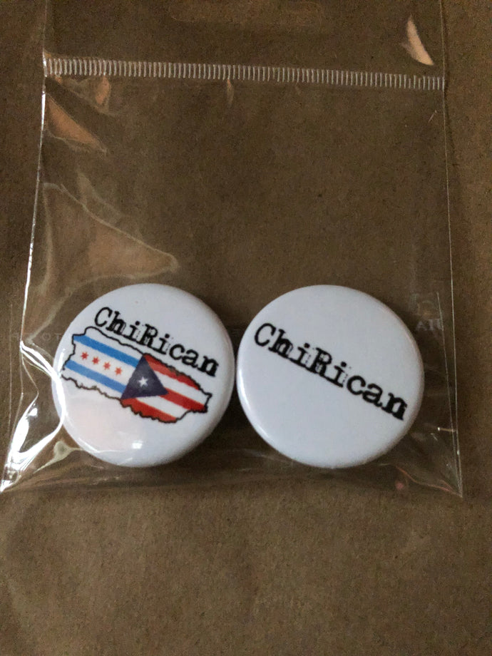 ChiRican Button 2 pack