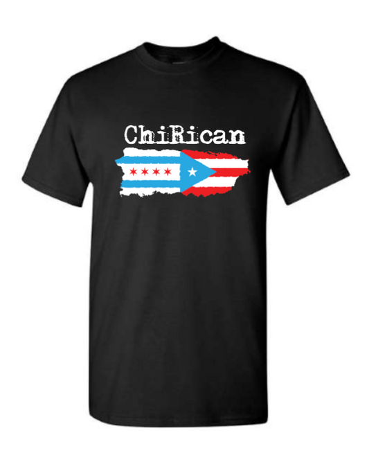 ChiRican Flags SoftStyle T-shirt